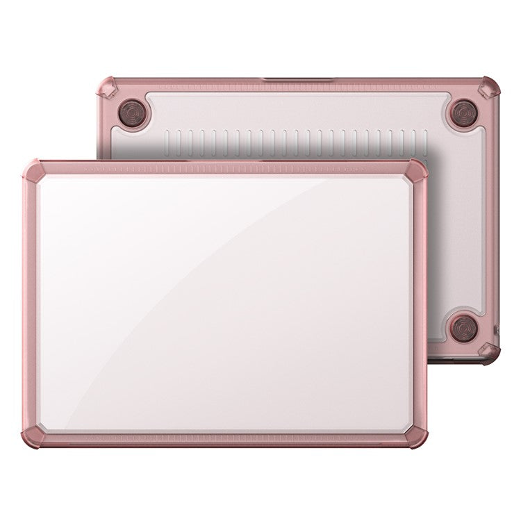DUX DUCIS LCGM Series Glossy Case for MacBook Pro 14 inch (2024) (2021) / (2023) Anti-Scratch TPU+PC Cover - Pink