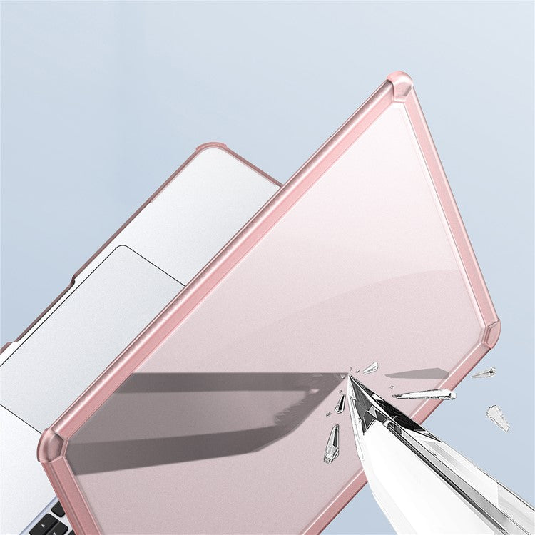 DUX DUCIS LCGM Series Glossy Case for MacBook Pro 14 inch (2024) (2021) / (2023) Anti-Scratch TPU+PC Cover - Pink