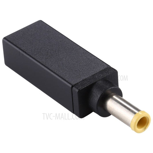 PD 19V 5.0x3.0mm Male Adapter Connector - Black