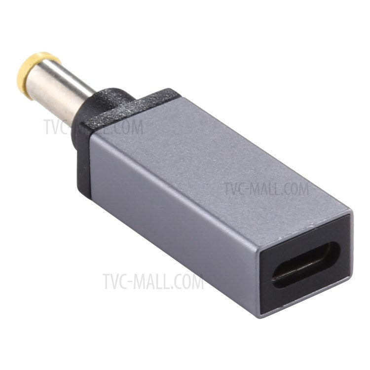 PD 19V 5.0x3.0mm Male Adapter Connector - Grey