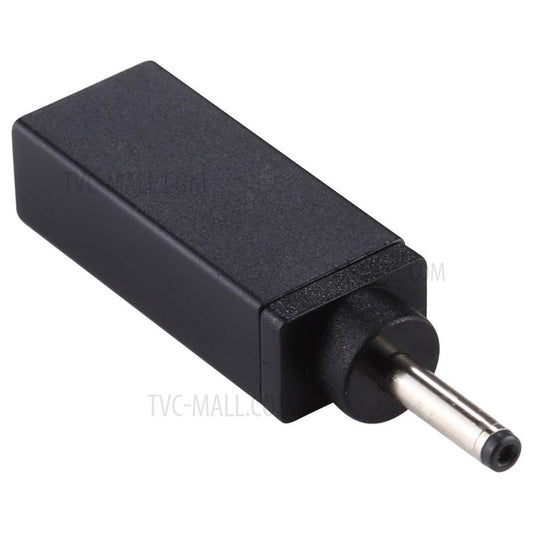 PD 18.5V-20V 3.0x1.0mm Male Adapter Connector - Black