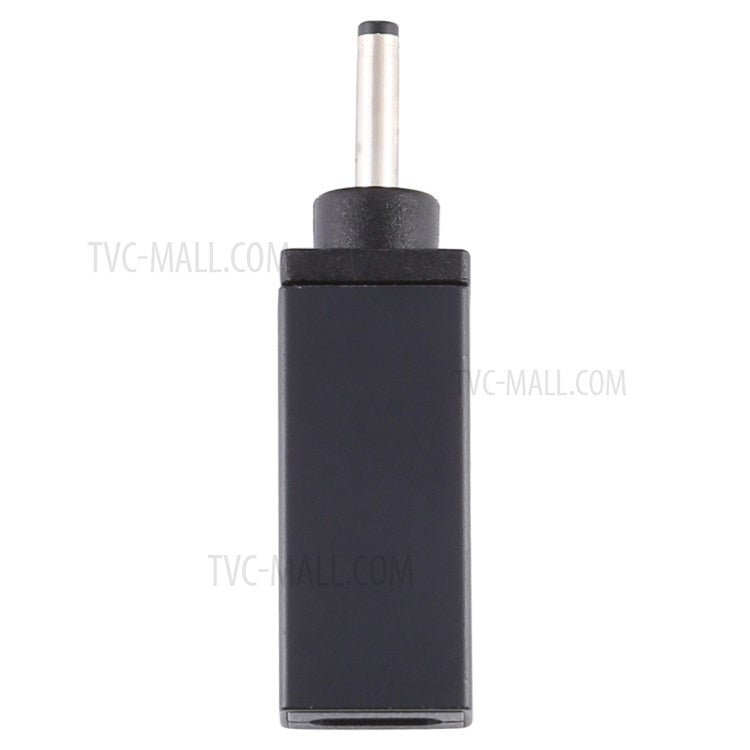 PD 18.5V-20V 3.0x1.0mm Male Adapter Connector - Black