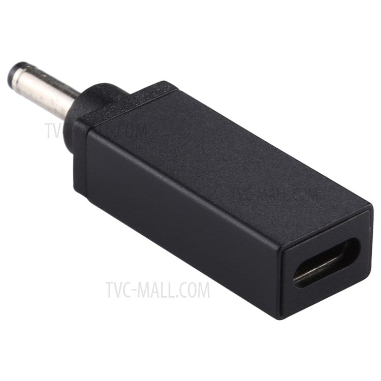 PD 18.5V-20V 3.5x1.35mm Male Adapter Connector - Black