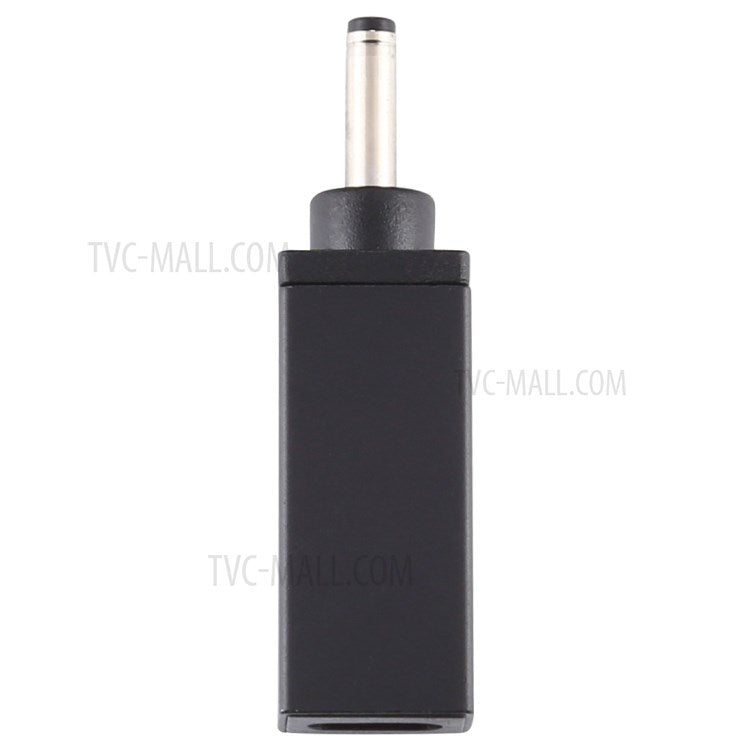 PD 18.5V-20V 3.5x1.35mm Male Adapter Connector - Black