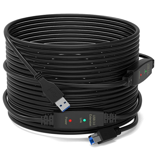 7.5m USB3.0 Male to Square USB Type-B Male Printer Cable PVC Printing Connection Cord
