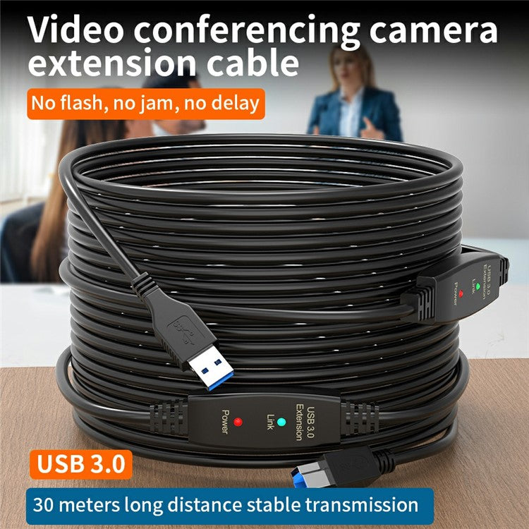 7.5m USB3.0 Male to Square USB Type-B Male Printer Cable PVC Printing ...