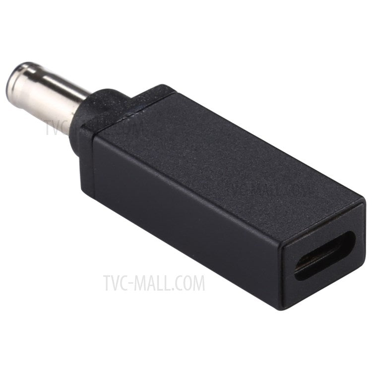 PD 18.5V-20V 5.5x1.0mm Male Adapter Connector - Black