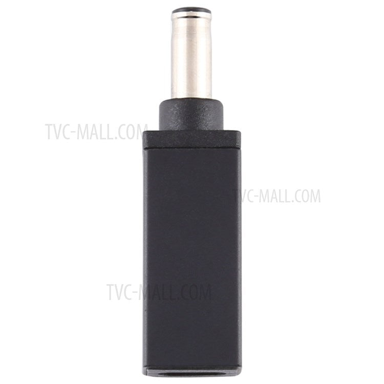 PD 18.5V-20V 5.5x1.0mm Male Adapter Connector - Black