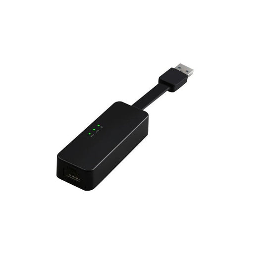 TXA086 2.5G Ethernet Adapter Plug and Play USB to Gigabit Hub Adapter for Notebook / Tablet / TV Box - Black