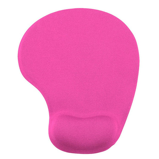 Ergonomic Memory Foam Wrist Support Mouse Pad Non-Slip Wrist Pain Relief Mousepad - Rose