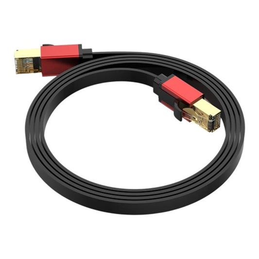 Cat 8 Ethernet Cable 15M  /  49FT 40Gbps 2000MHz RJ45 Male Connector High Speed Network Cord - Red