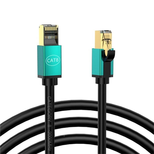 10m CAT8 Ethernet Cable Home Office 40Gbps 2000MHz High Speed Network Cable - Green