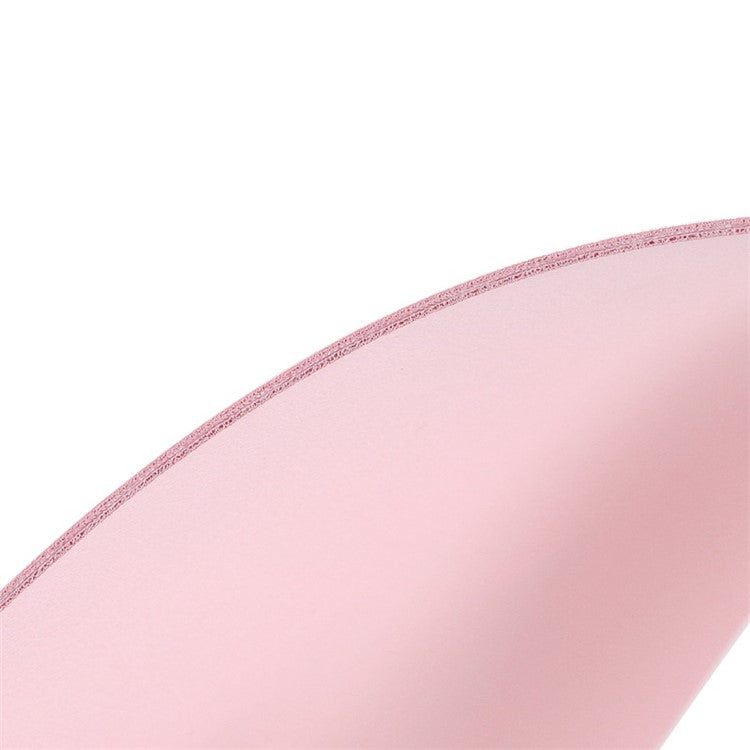BASEUS 21x26cm Double-Sided PU Leather Smooth Mouse Pad Non-Slip Base Office Home Mouse Pad - Pink