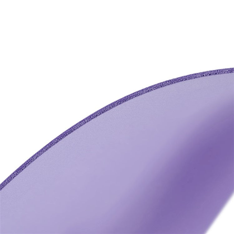 BASEUS 21x26cm Double-Sided PU Leather Smooth Mouse Pad Non-Slip Base Office Home Mouse Pad - Purple