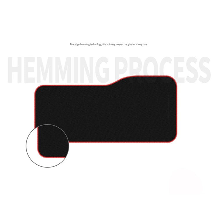 WEIBO K9 75x35cm Gaming Mouse Mat Non-Slip Large Mouse Pad Computer Mousepad with Stitched Edges