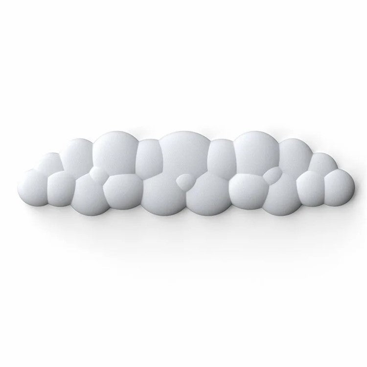 Memory Foam Keyboard Wrist Rest Pad Cloud Shape Anti-slip Wrist Support Pad - White