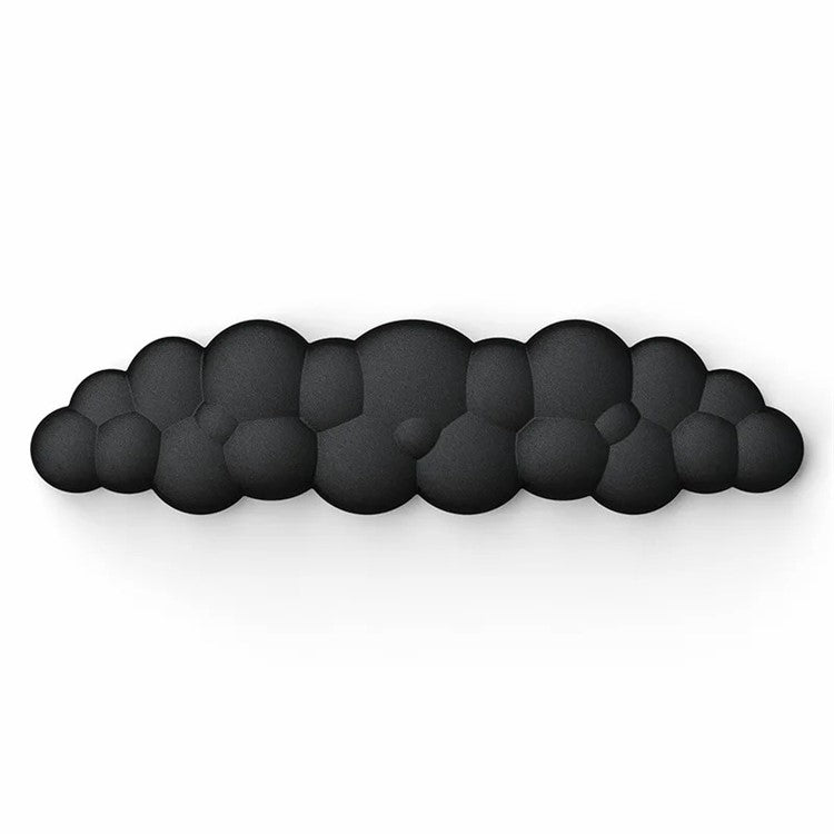 Memory Foam Keyboard Wrist Rest Pad Cloud Shape Anti-slip Wrist Support Pad - Black