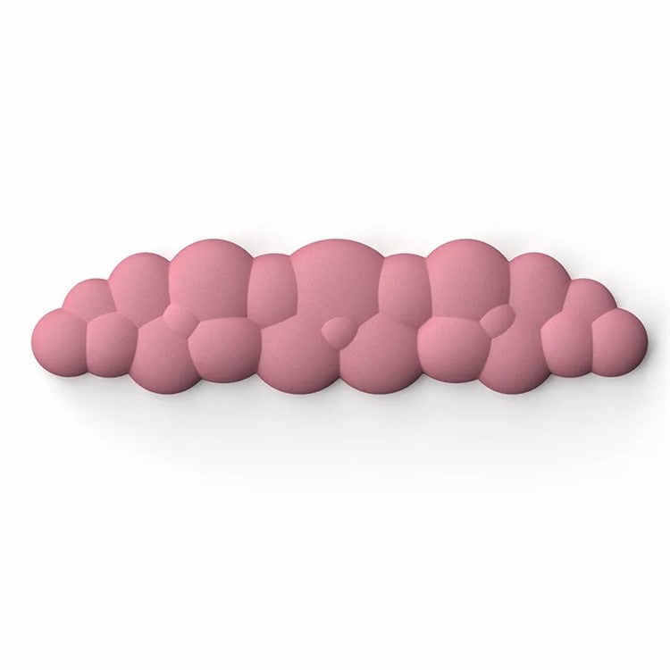 Memory Foam Keyboard Wrist Rest Pad Cloud Shape Anti-slip Wrist Support Pad - Red