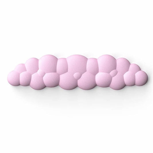 Memory Foam Keyboard Wrist Rest Pad Cloud Shape Anti-slip Wrist Support Pad - Pink