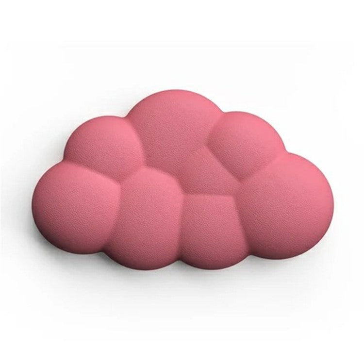 Memory Foam Mouse Wrist Rest Pad Cute Cloud Shape Wrist Support Pad - Red
