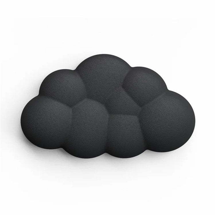 Memory Foam Mouse Wrist Rest Pad Cute Cloud Shape Wrist Support Pad - Black