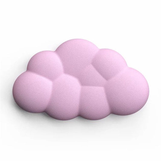 Memory Foam Mouse Wrist Rest Pad Cute Cloud Shape Wrist Support Pad - Pink
