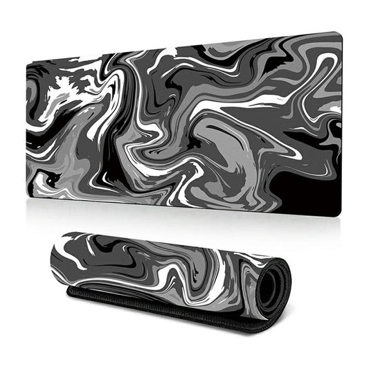 300 x 700 x 2mm Abstract Fluid Design Mouse Pad Non-Slip Rubber Mouse Mat - Style B