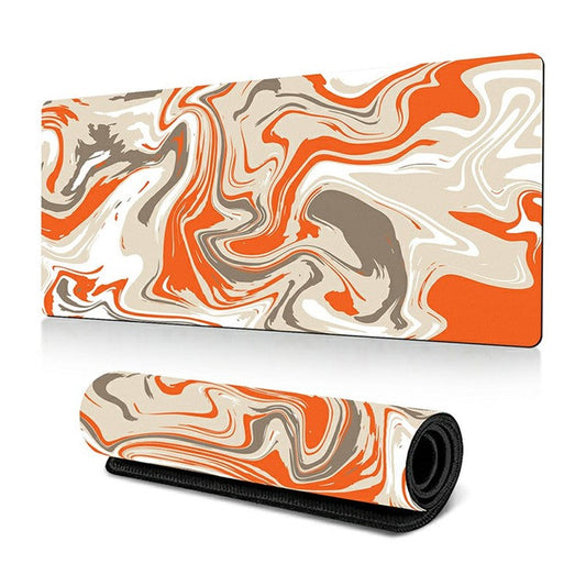 300 x 700 x 2mm Abstract Fluid Design Mouse Pad Non-Slip Rubber Mouse Mat - Style M