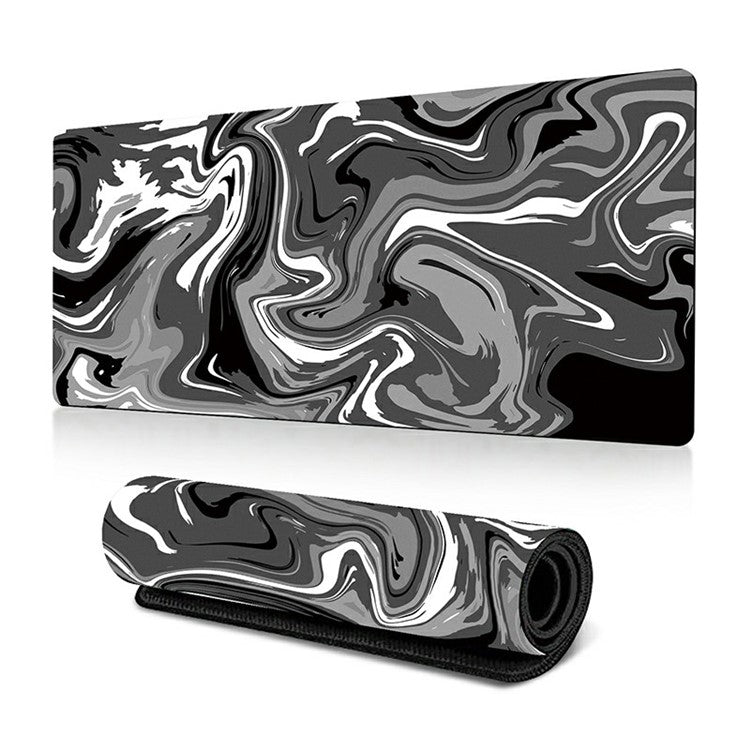 300 x 800 x 2mm Abstract Fluid Design Large Mouse Pad Anti-Slip Rubber Mouse Mat - Style B