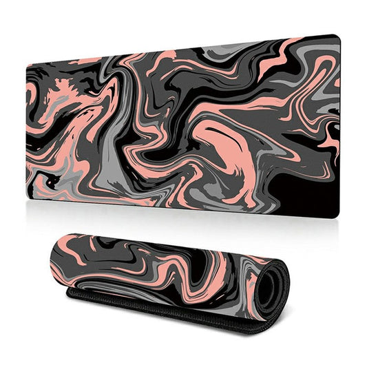 300 x 800 x 2mm Abstract Fluid Design Large Mouse Pad Anti-Slip Rubber Mouse Mat - Style D