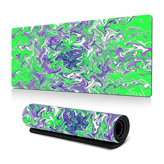 300 x 800 x 2mm Abstract Fluid Pattern Anti-Slip Mouse Pad Large Rubber Mouse Mat - Style L