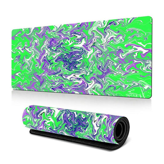 300 x 600 x 3mm Abstract Fluid Pattern Large Mouse Mat Non-Slip Rubber Mouse Pad - Style L