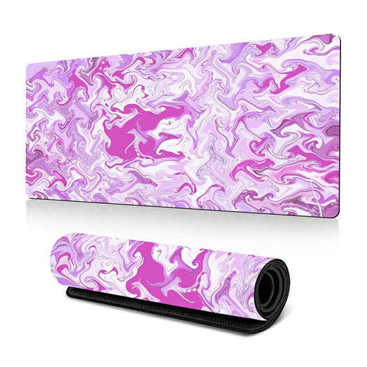300 x 600 x 3mm Abstract Fluid Pattern Large Mouse Mat Non-Slip Rubber Mouse Pad - Style M