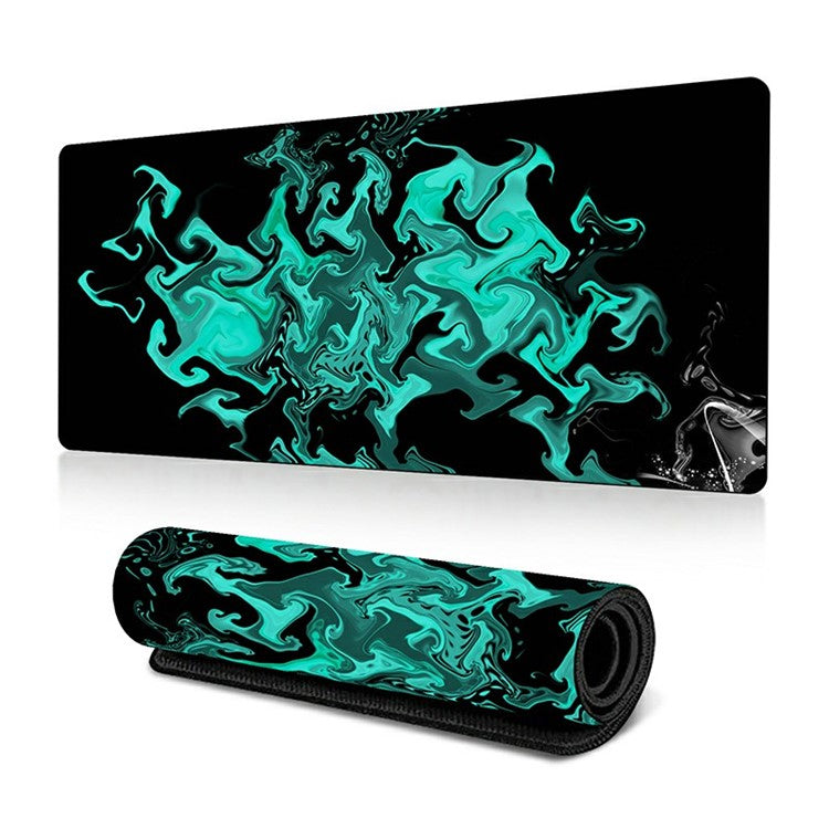 300 x 600 x 3mm Abstract Fluid Pattern Large Mouse Mat Non-Slip Rubber Mouse Pad - Style N