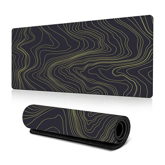 300 x 600 x 3mm Abstract Fluid Pattern Large Mouse Mat Non-Slip Rubber Mouse Pad - Style O