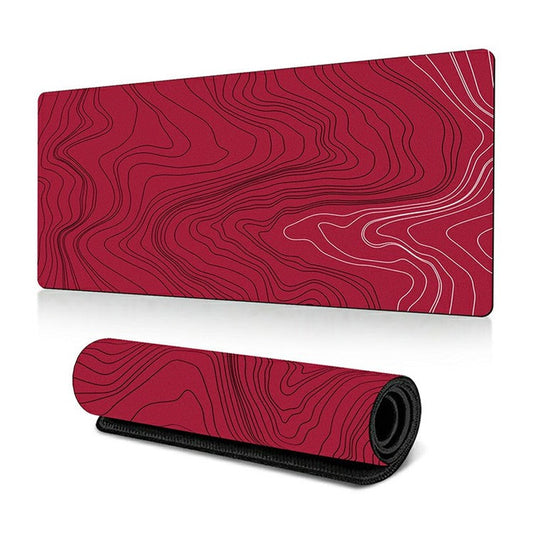300 x 600 x 3mm Abstract Fluid Pattern Large Mouse Mat Non-Slip Rubber Mouse Pad - Style P