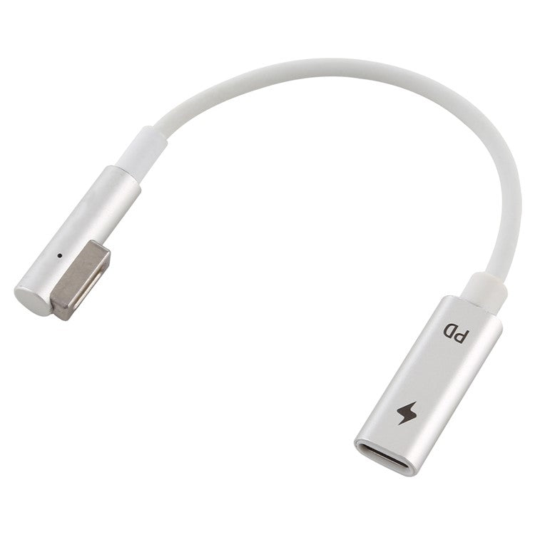 5 Pin magnetic head (L Head the First Gen) to Type-C PD Quick Charge Adapter
