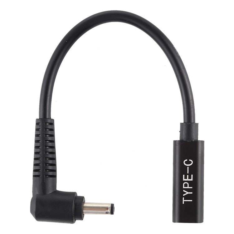 Type-C to 4.0x1.35mm Laptop Power Charger Cable