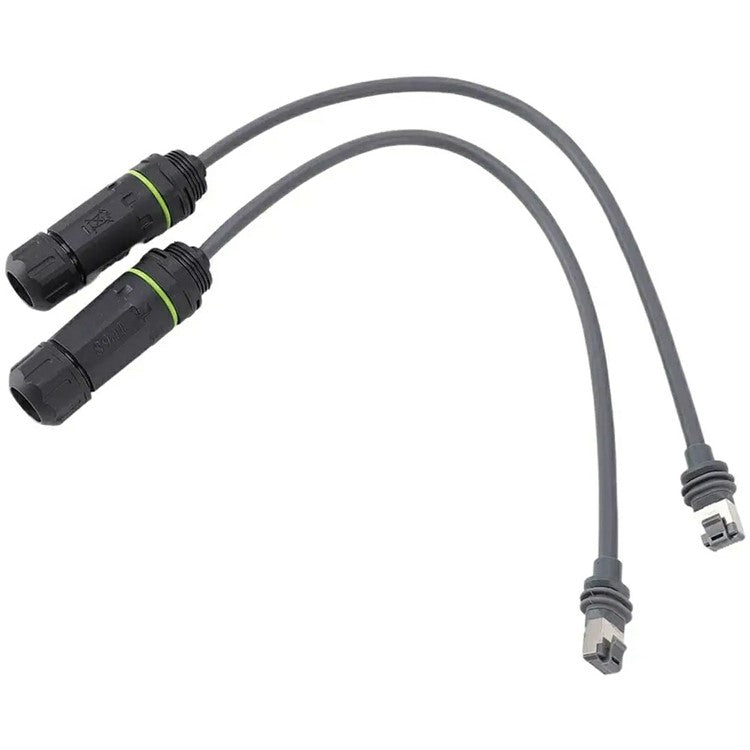 2Pcs For Starlink Gen3 SPX to RJ45 Ethernet Adapter Satellite Antenna RJ45 Extension Cable Connector