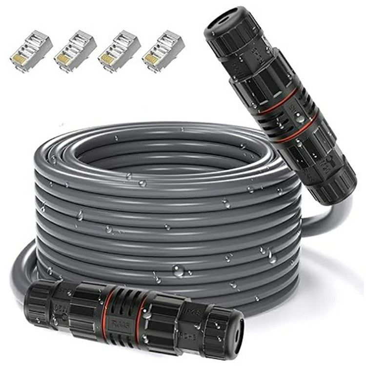 23m For Starlink Gen3 Rectangular Satellite Standard V3 Extension Cable High Speed Ethernet CAT5E Wire