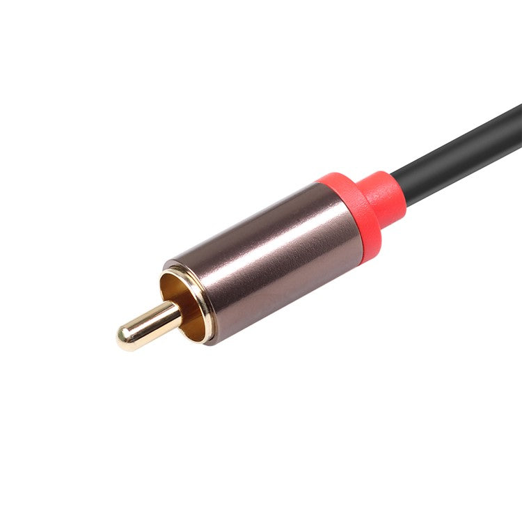 3.5mm Male to 2RCA Male Audio Cable 2 Meters