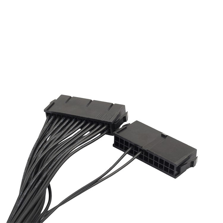 24Pin 30cm Dual Start Power Cord Dual Power Start Cable for Computer Connectors