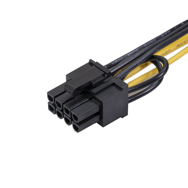 6Pin Female to 8Pin (6pin+2pin) Female Adapter Cable 20cm  PCI-Express GPU Video Graphics Card Power Supply Converter Cord