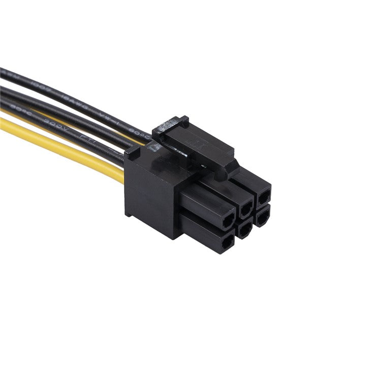 6Pin Female to 8Pin (6pin+2pin) Female Adapter Cable 20cm  PCI-Express GPU Video Graphics Card Power Supply Converter Cord