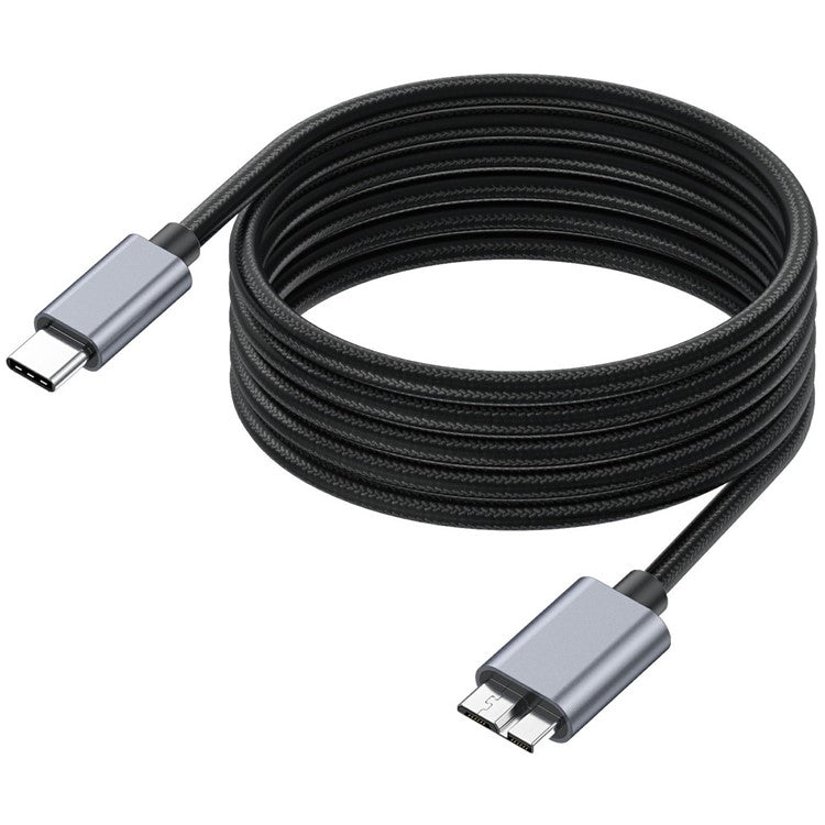 1.8m USB Type C to Micro B Cable Compatible with Seagate WD Westgate My Passport MacBook Pro / Ipad