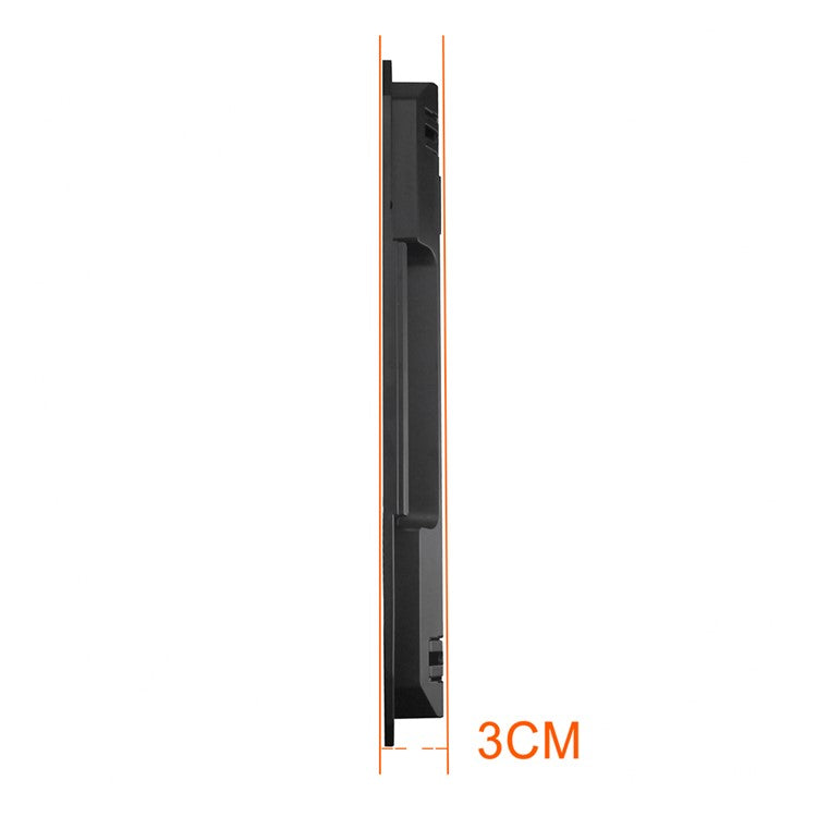 N22 Adjustable Laptop Cooling Stand Phone Holder Portable Notebook Cooler with 2 USB Ports