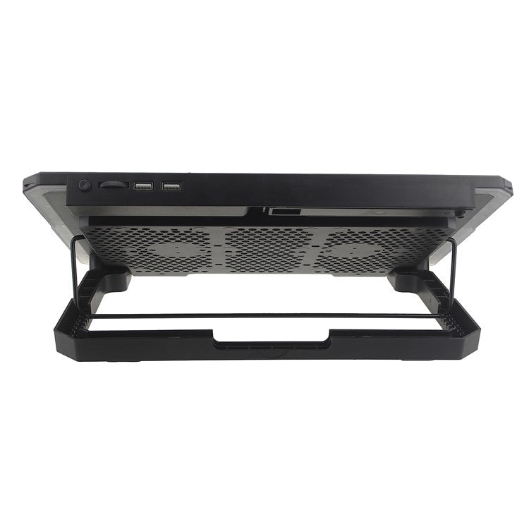 NF250 Dual Fan Laptop Cooling Pad Adjustable Angle Notebook Cooler Stand