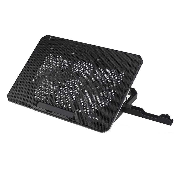 NF250 Dual Fan Laptop Cooling Pad Adjustable Angle Notebook Cooler Stand