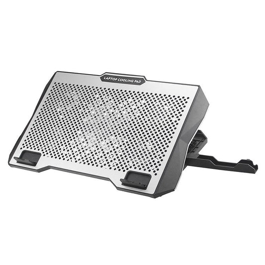 S605 RGB Light Laptop Cooling Pad Height Adjustable Gaming Notebook Cooler with Phone Holder