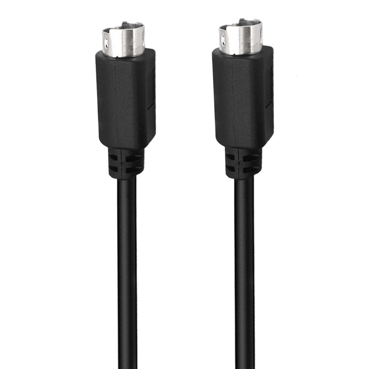 Mini DIN 6 Pin Cable 3 Meter Male to Male Straight Connectors Copper Core Extension Cord